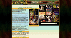 Desktop Screenshot of gildedserpent.com