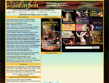 Tablet Screenshot of gildedserpent.com